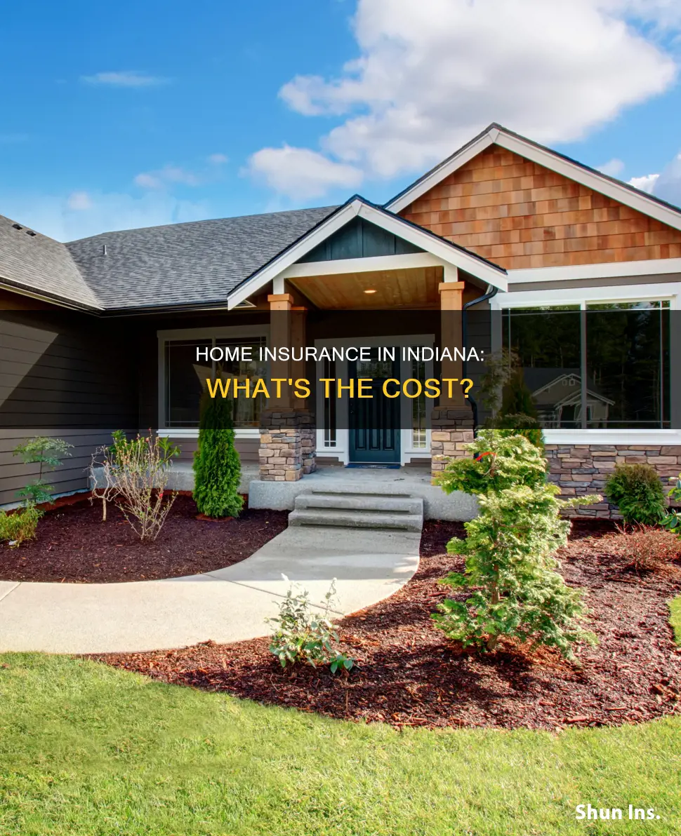 how much for homeowners insurance in Indiana