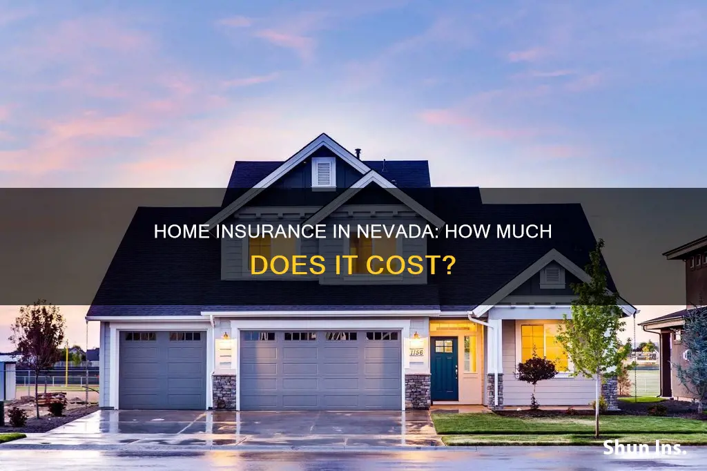 how much for homeowners insurance in nevada