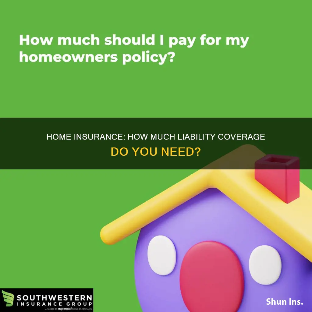 how much homeowners insurance liabilities