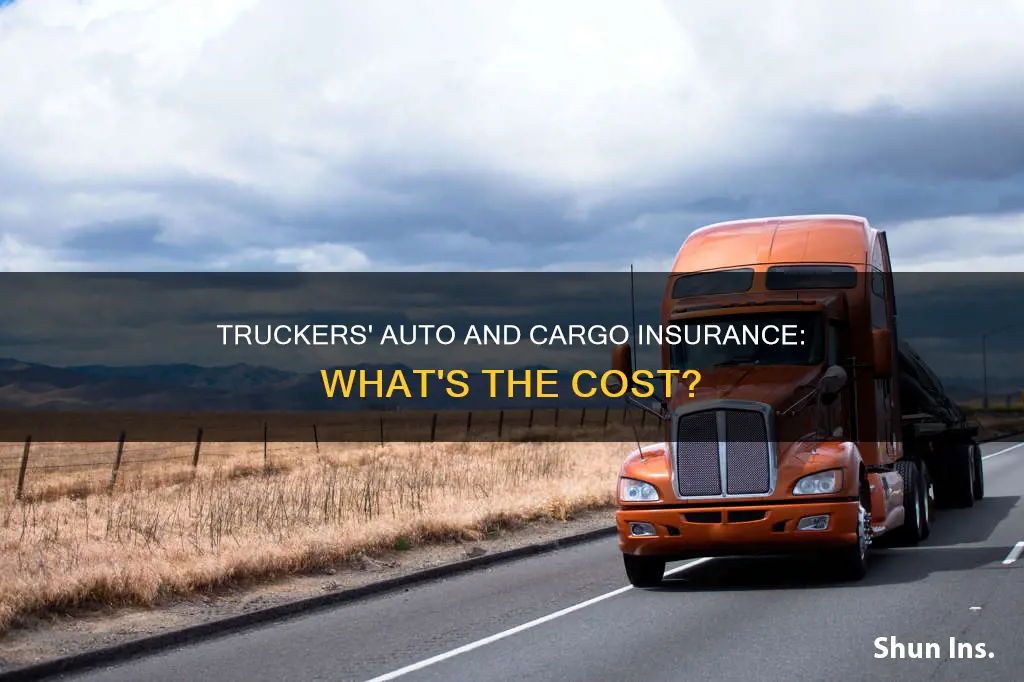 how much is a auto and cargo insurance for truckers