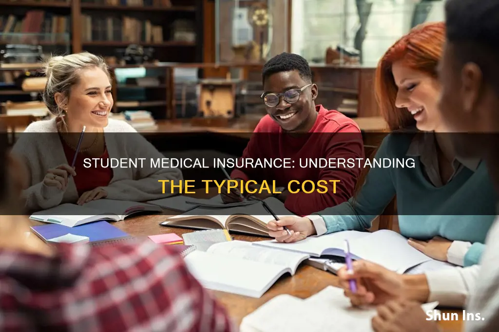 how much is a typical medical insurance for students