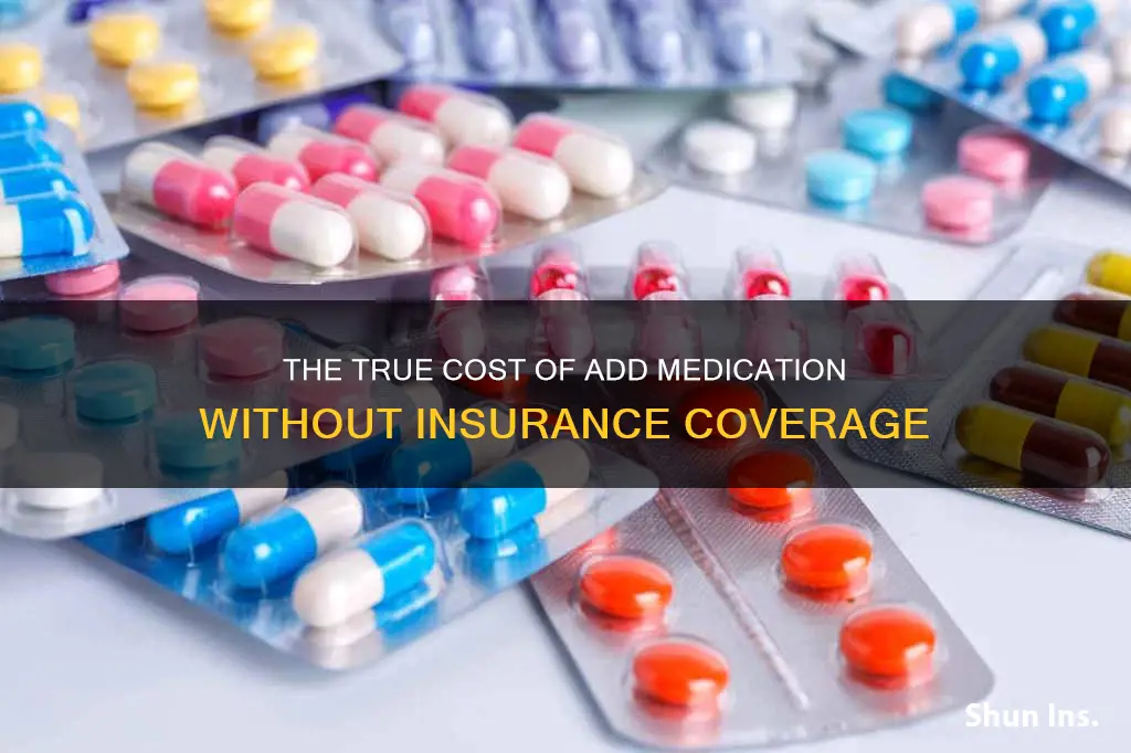 how much is add medication without insurance