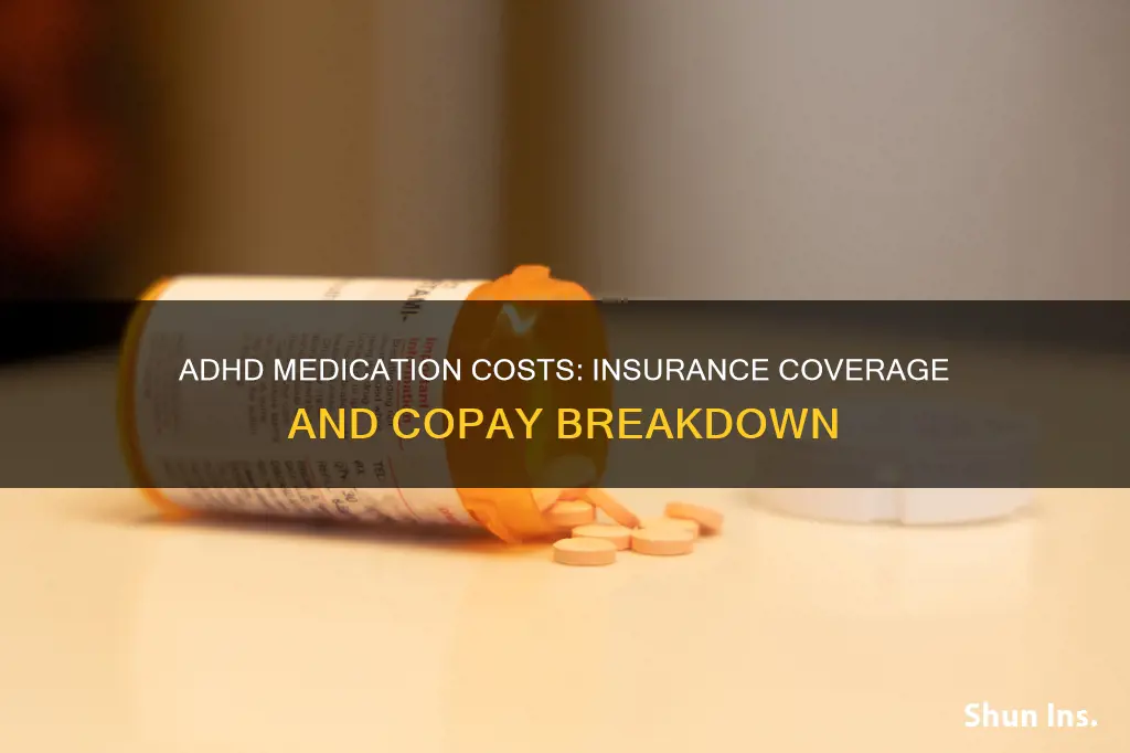 how much is adhd medication with insurance