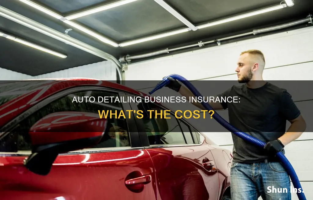 how much is auto detailing business insurance