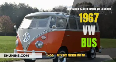 Auto Insurance Costs for a Classic VW Bus