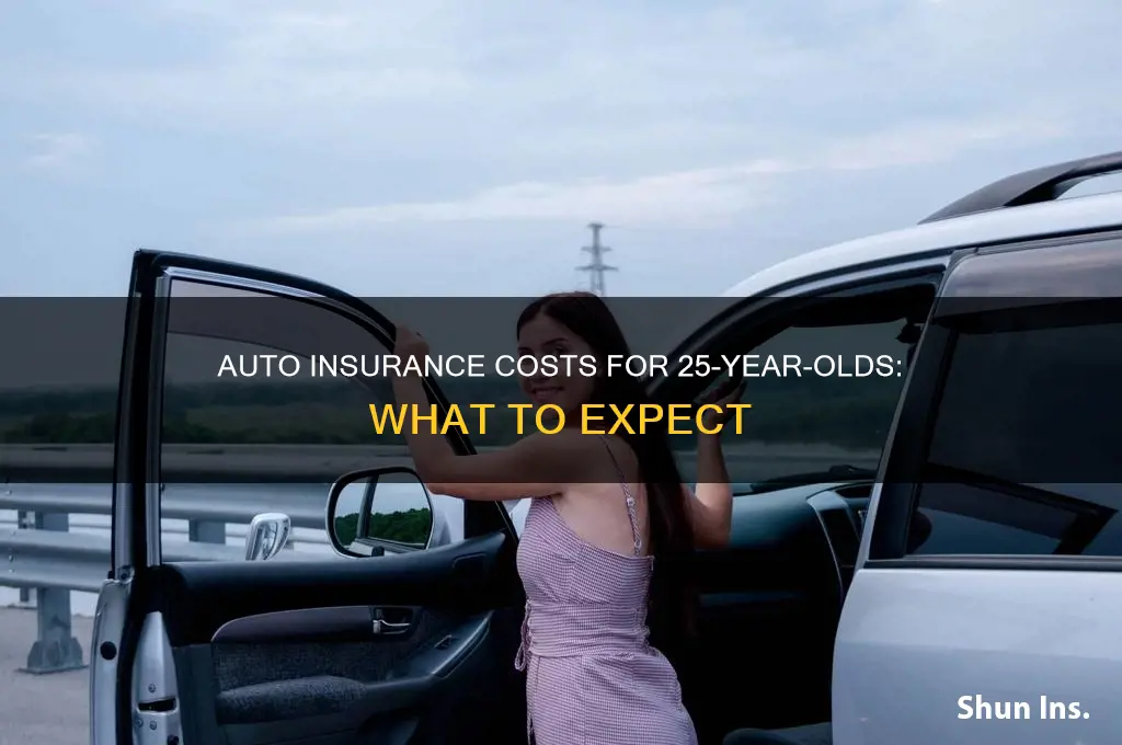 how much is auto insurance for 25 year old