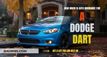 Auto Insurance Costs for a Dodge Dart: What to Expect