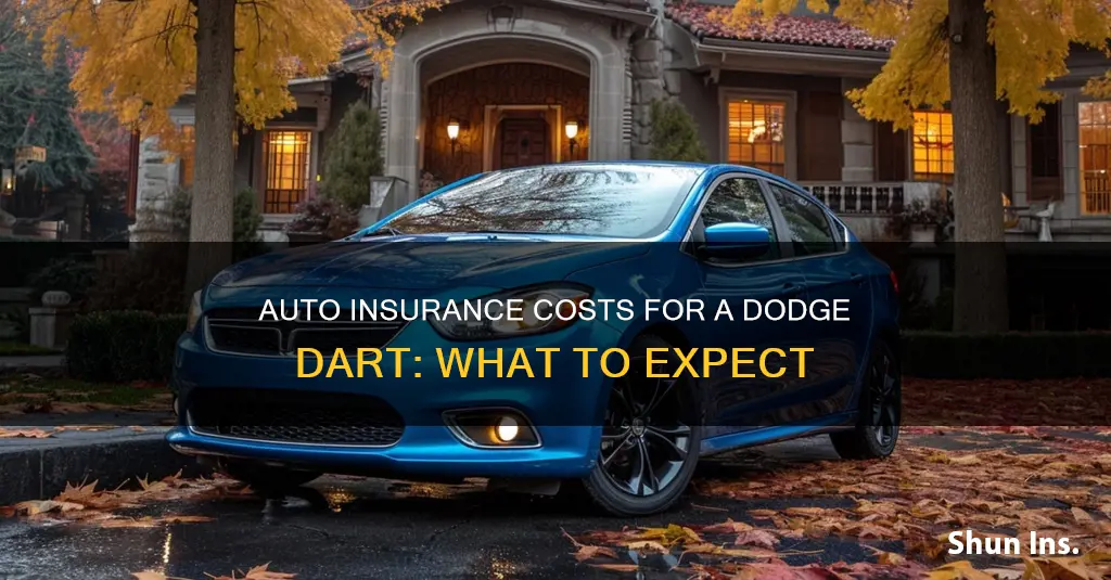 how much is auto insurance for a dodge dart