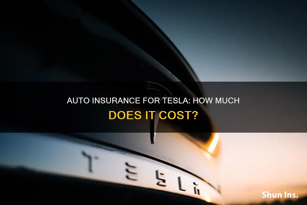 how much is auto insurance for a tesla