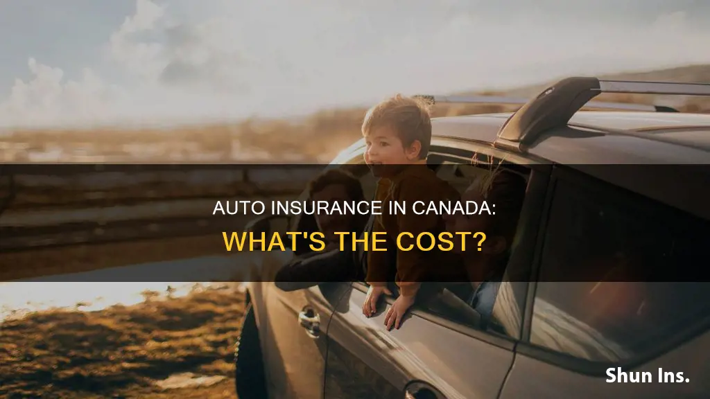 how much is auto insurance in canada