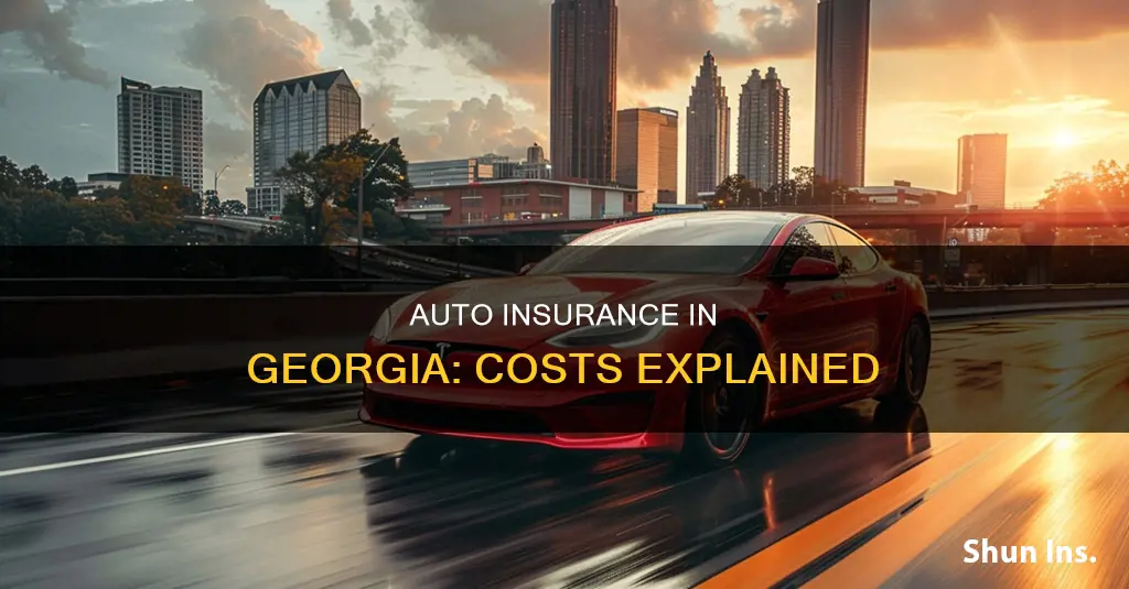 how much is auto insurance in Georgia