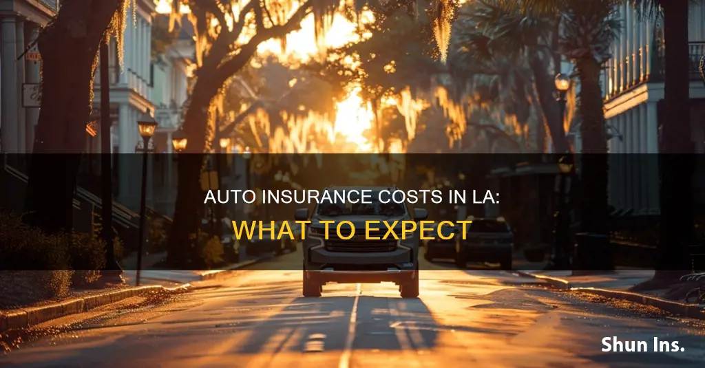 how much is auto insurance in la