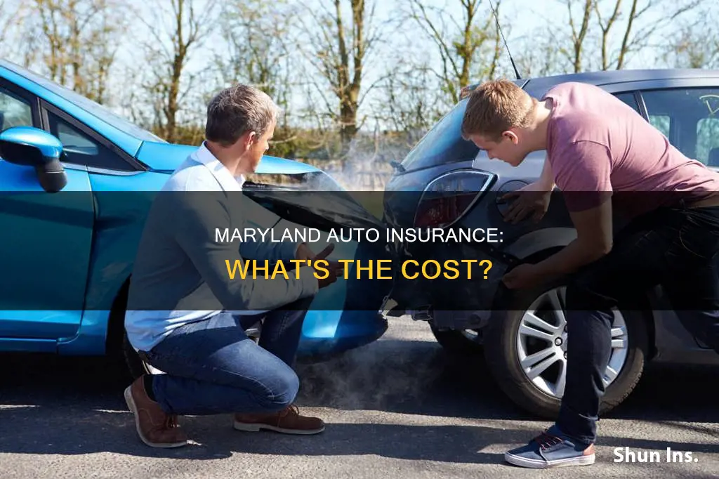 how much is auto insurance in maryland