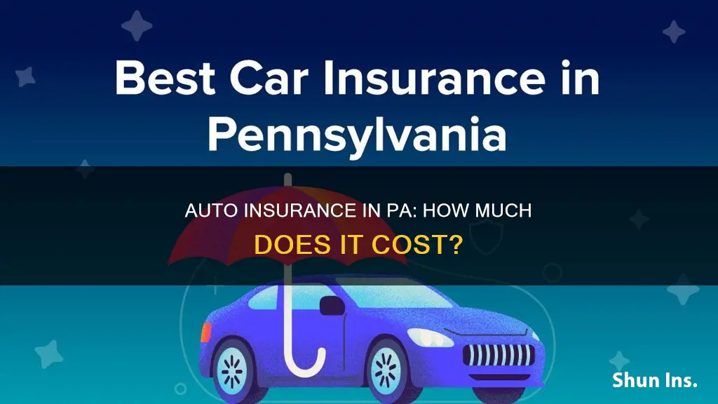 how much is auto insurance in pa