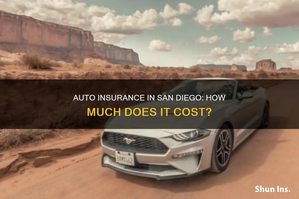 how much is auto insurance in san diego