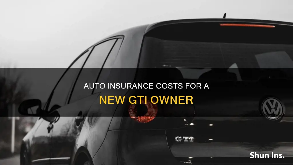 how much is auto insurance on a new gti