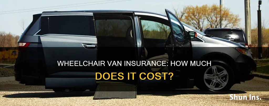 how much is auto insurance on a wheelchair van