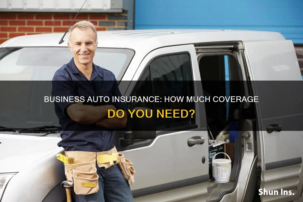 how much is business auto insurance