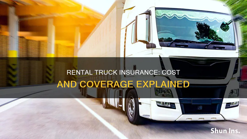 how much is commercial auto insurance for a rental truck