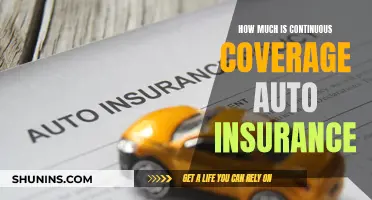 Auto Insurance: Continuous Coverage and Its Cost