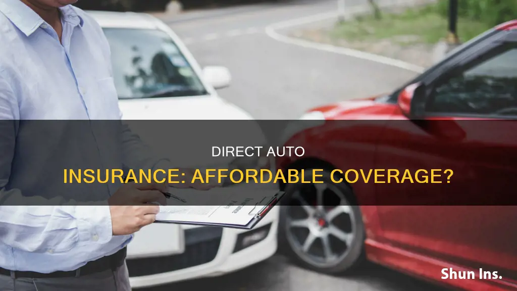 how much is direct auto insurance