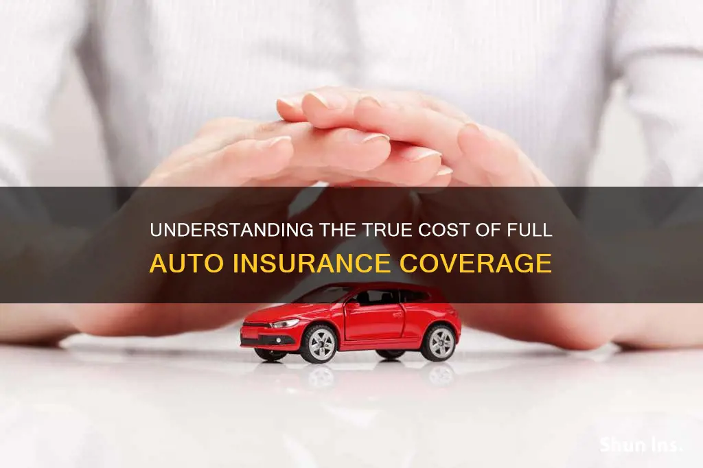 how much is fill coverage in auto insurance