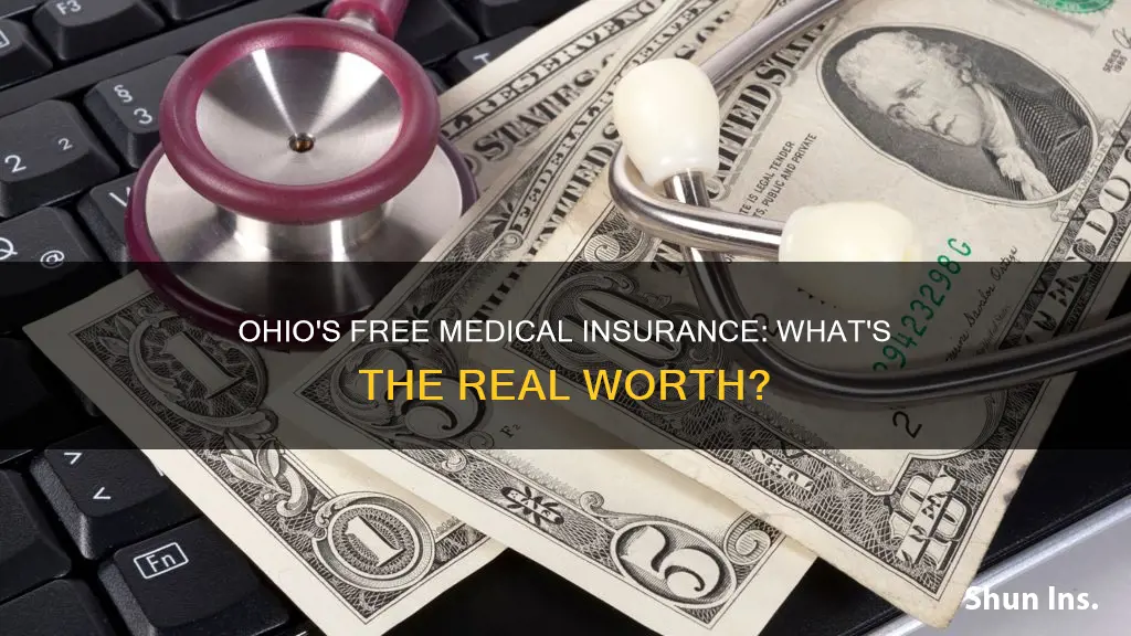 how much is free medical insurance worth in Ohio