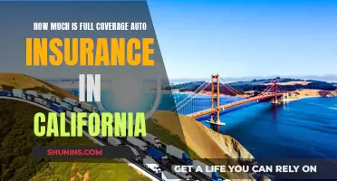 Full Coverage Auto Insurance: California's Cost Breakdown