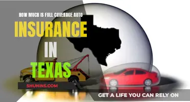 Full Coverage Auto Insurance in Texas: Costs Explained