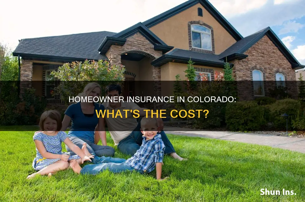 how much is homeowner insurance in colorado