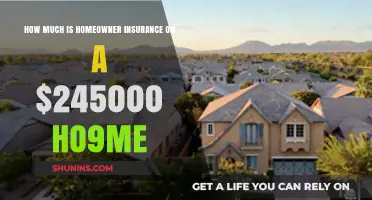 Homeowner Insurance: What's the Cost for a $250K Home?