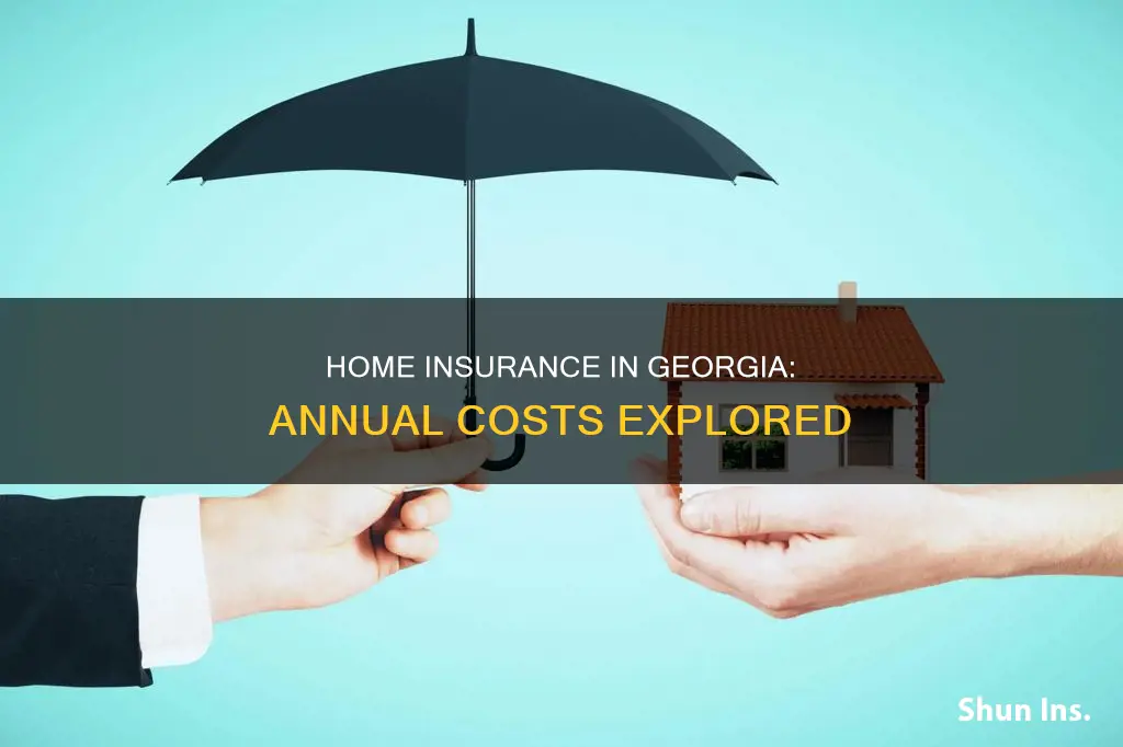 how much is homeowners insurance a year in ga