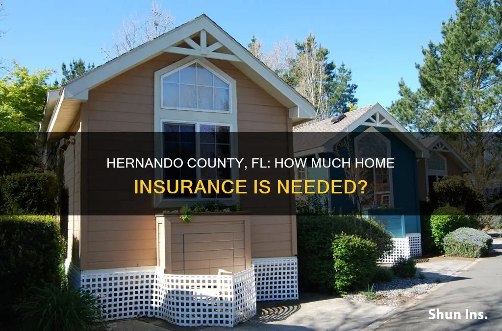 how much is homeowners insurance hernando county fl