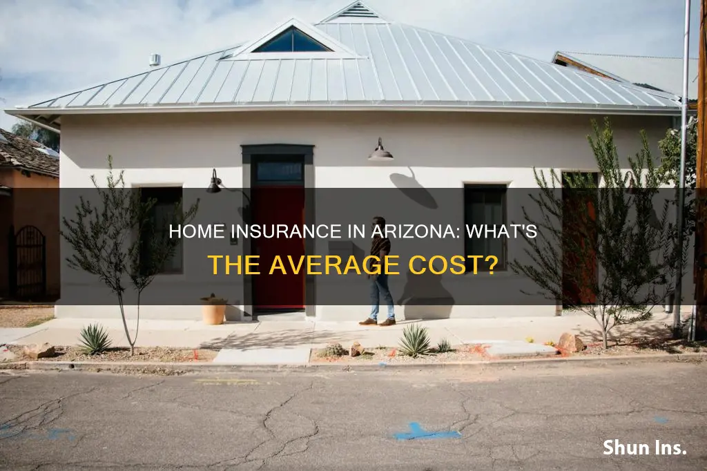 how much is homeowners insurance in Arizona generally