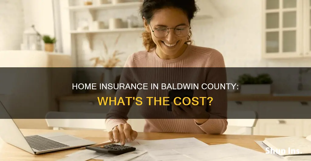 how much is homeowners insurance in baldwin county alabama