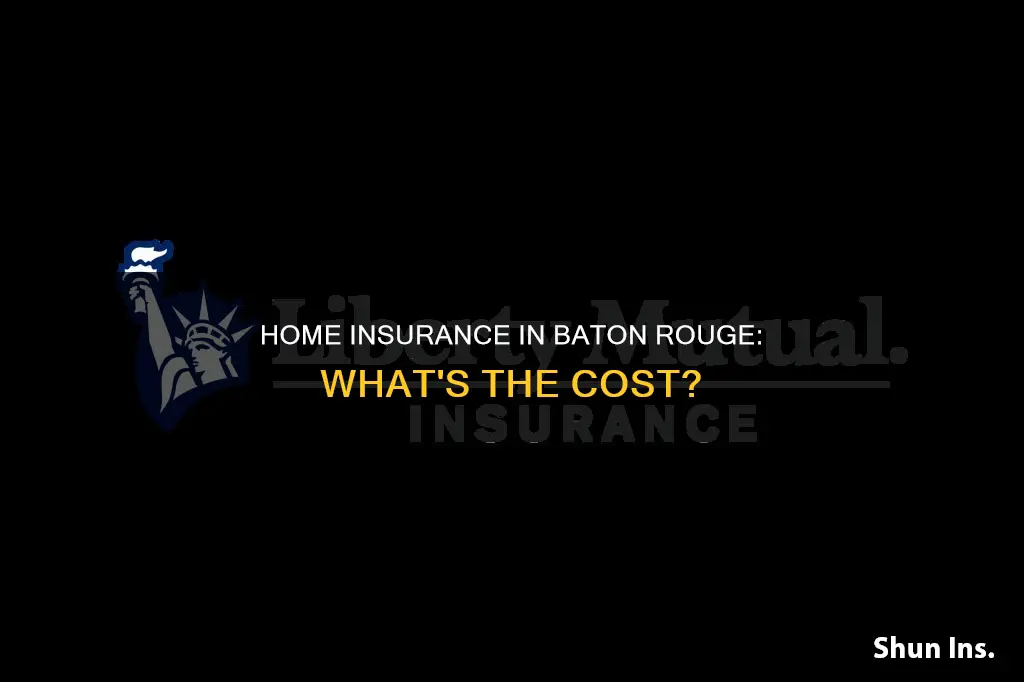 how much is homeowners insurance in baton rouge