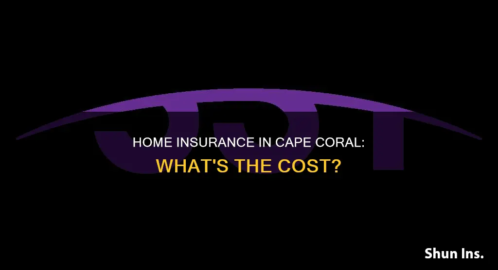 how much is homeowners insurance in cape coral fl