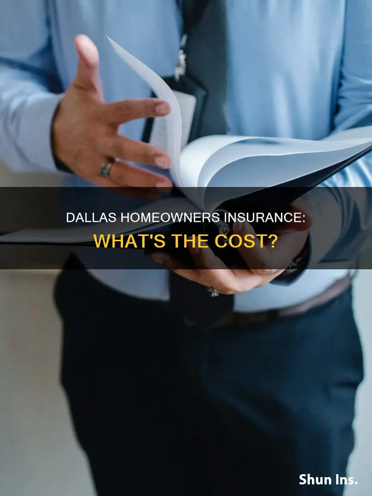 how much is homeowners insurance in dallas