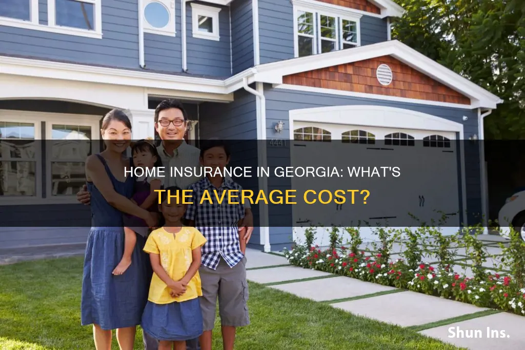 how much is homeowners insurance in ga