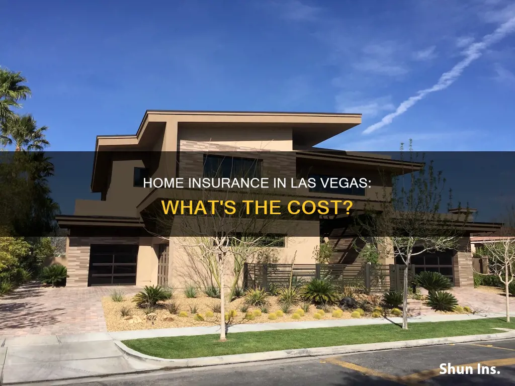 how much is homeowners insurance in las vegas