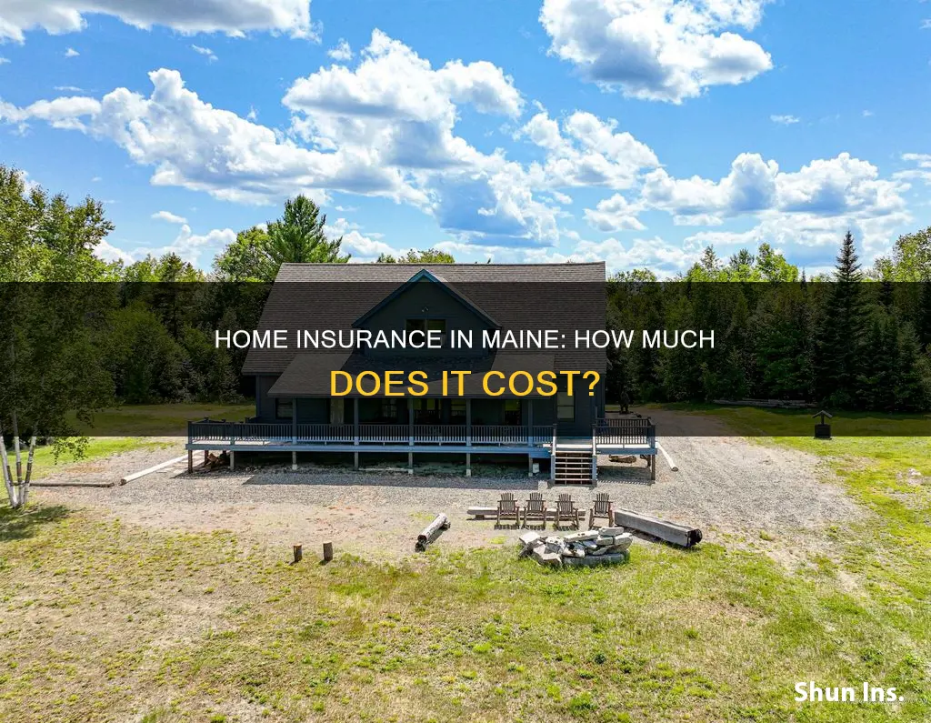 how much is homeowners insurance in Maine