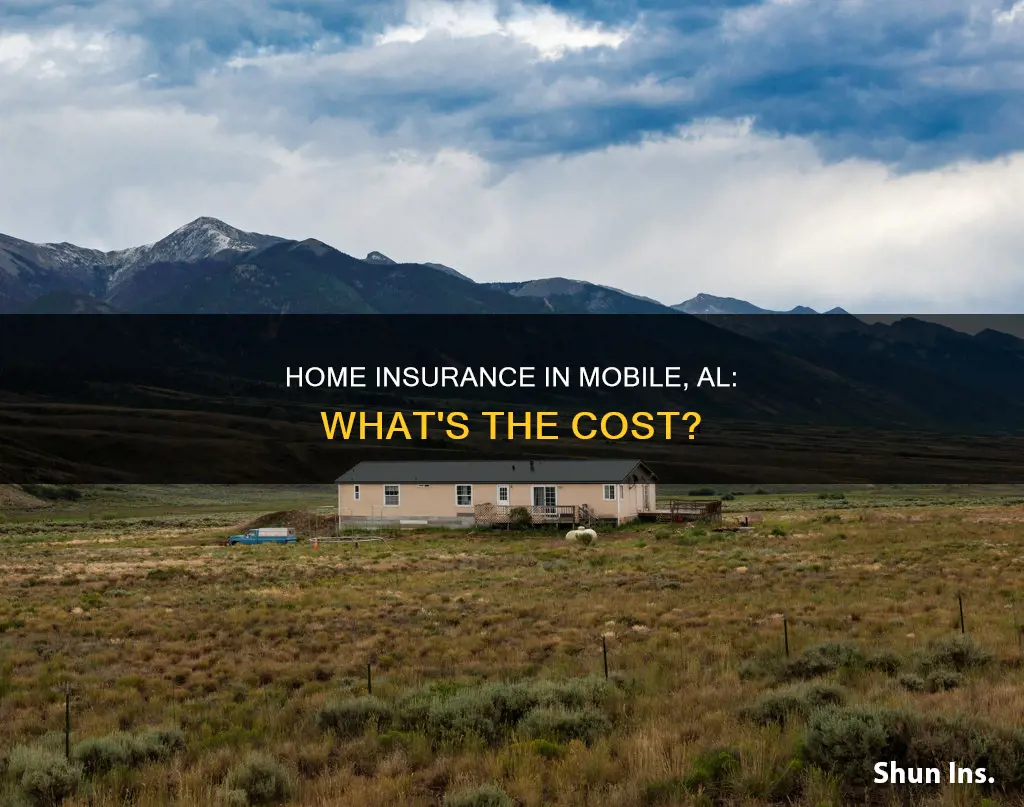 how much is homeowners insurance in mobile al