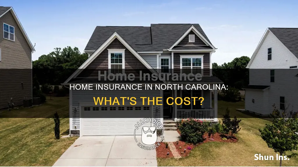 how much is homeowners insurance in North Carolina
