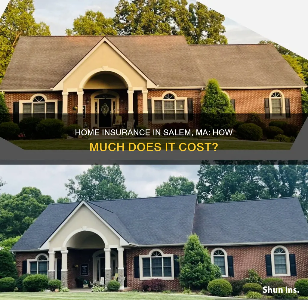 how much is homeowners insurance in salem ma