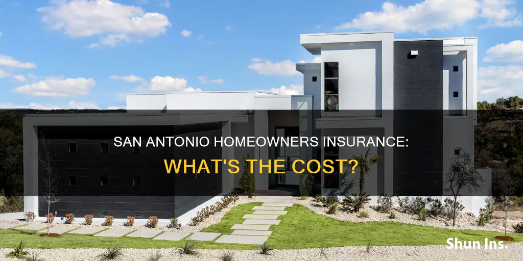 how much is homeowners insurance in san antonio