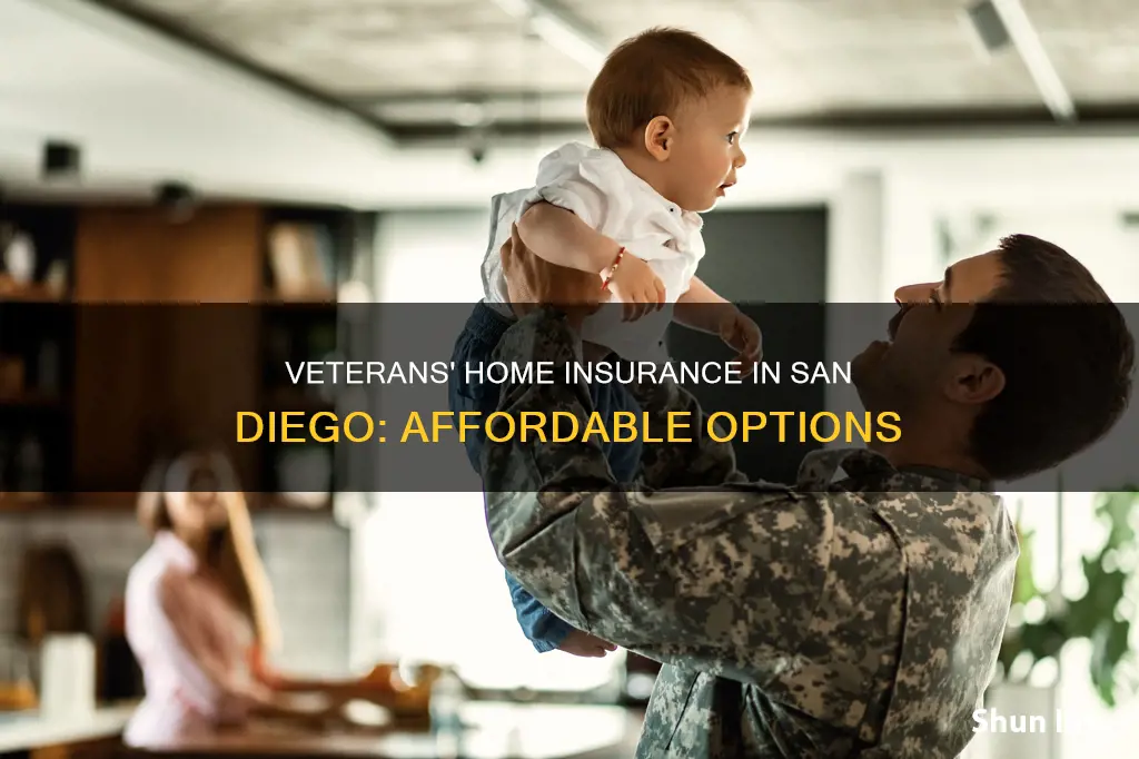 how much is homeowners insurance in san diego for veterans