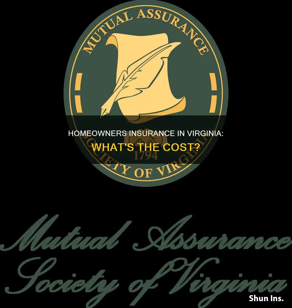 how much is homeowners insurance in va