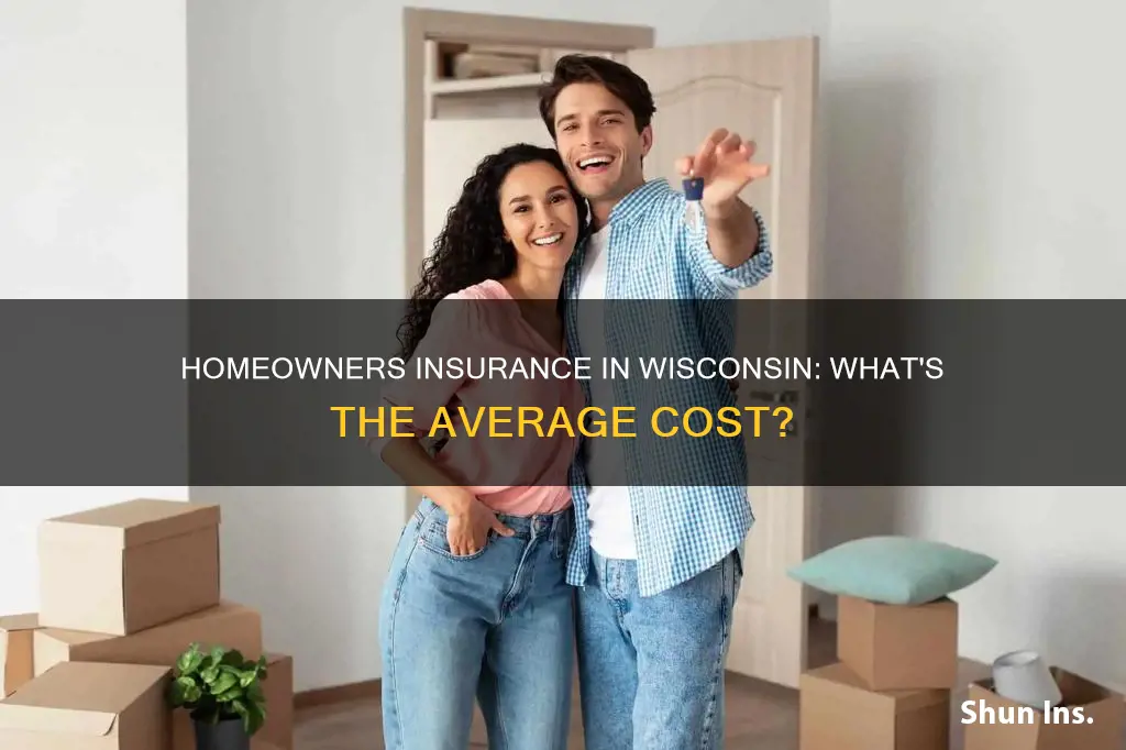how much is homeowners insurance in Wisconsin