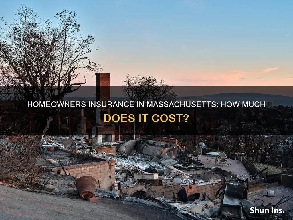 how much is homeowners insurance massachusetts