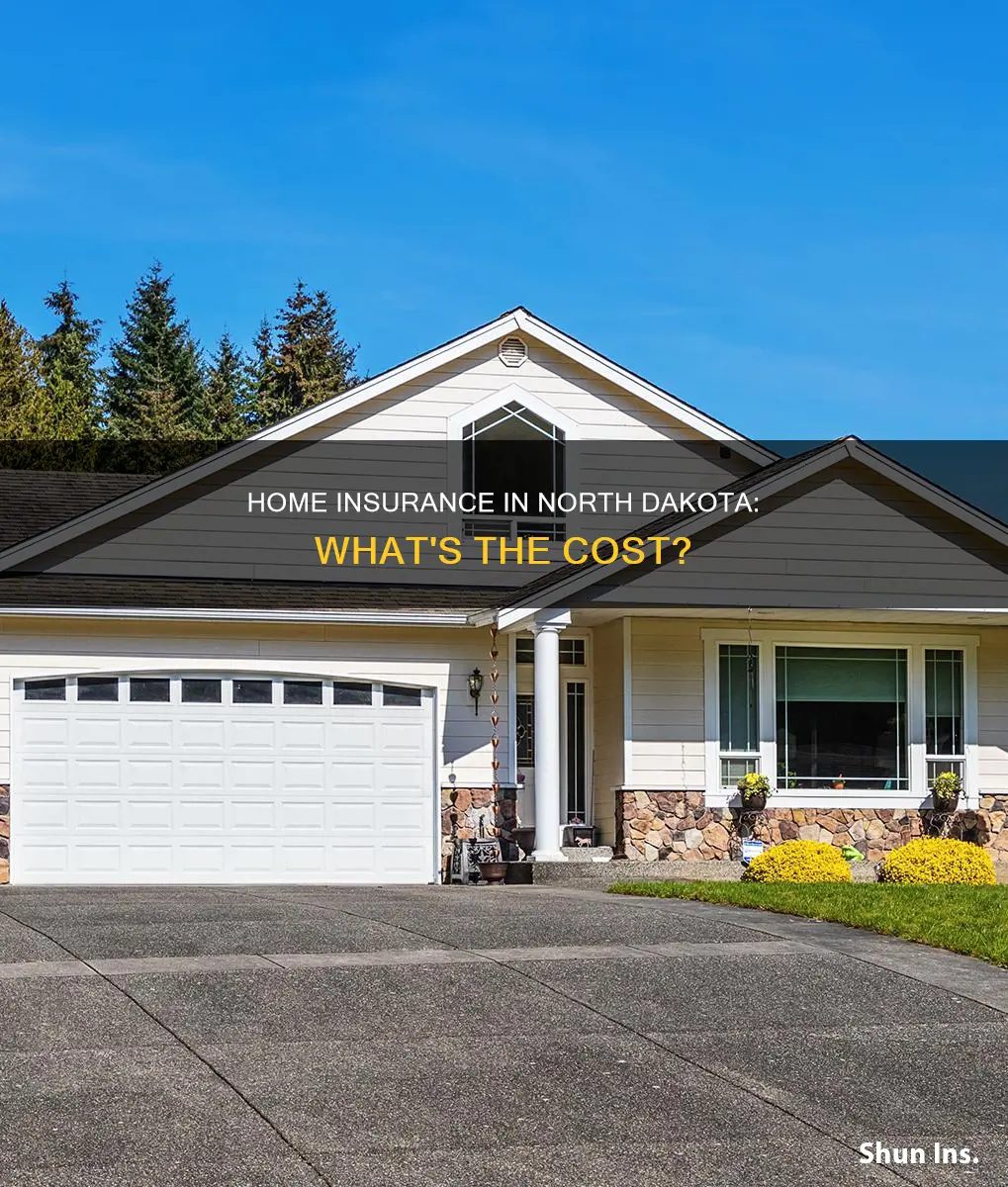 how much is homeowners insurance north dakota